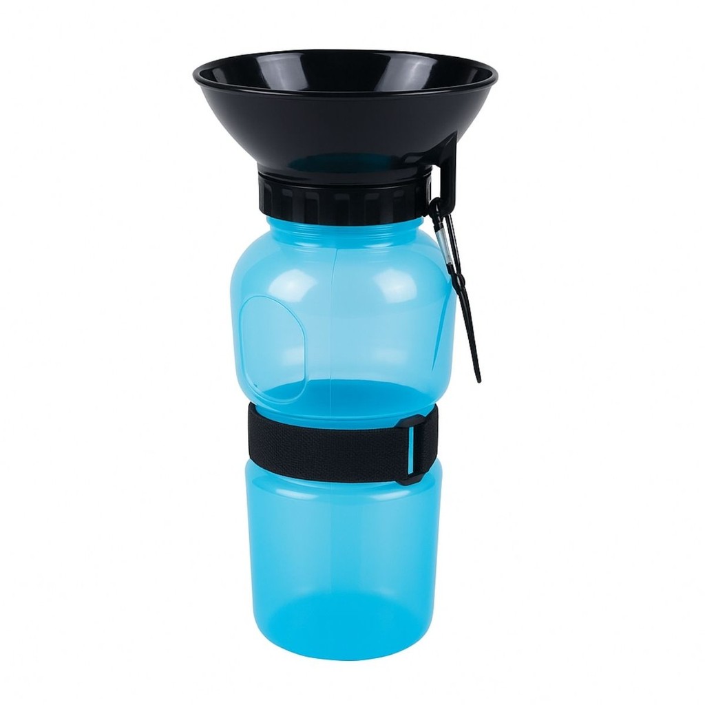 Bebedouro Garrafa Água para Passeio Cachorro Gato Squeeze 500ml Garrafinha Portátil Prático