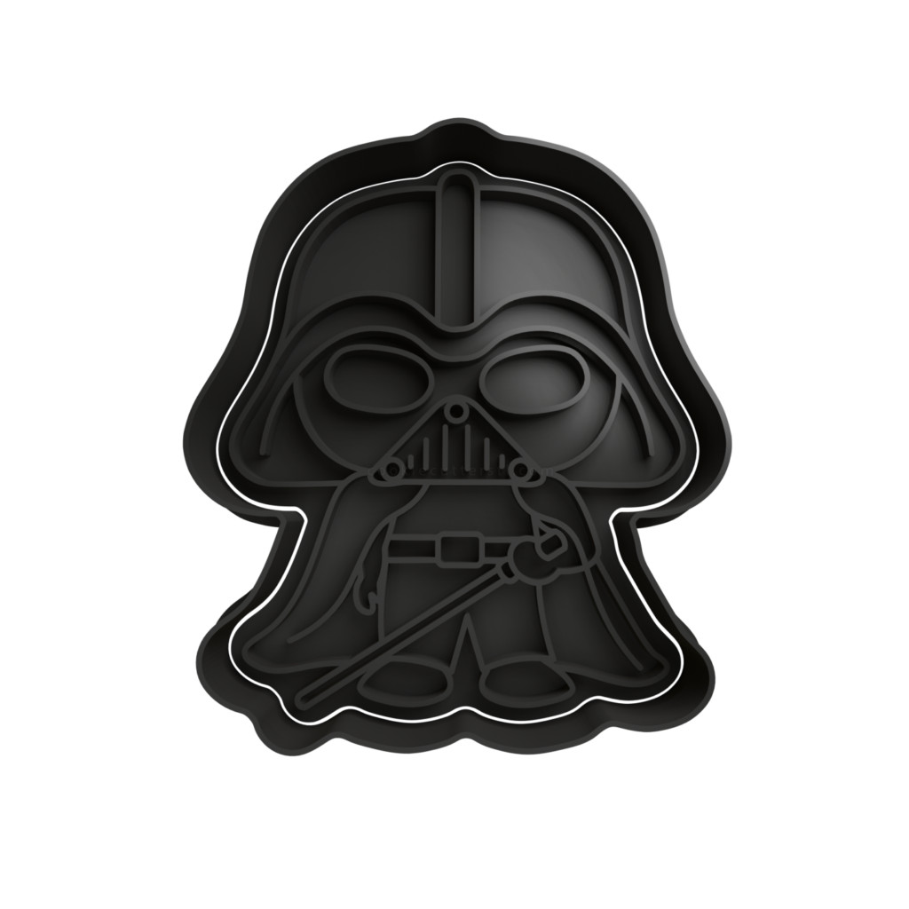 Darth Vader Cute Cortador de Biscoito 2 - Star Wars