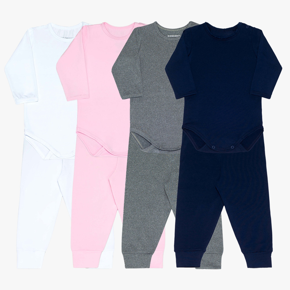 Conjunto Térmico Bebê Body e Calça Segunda Pele Para Frio Inverno Pettenati - Dedeka