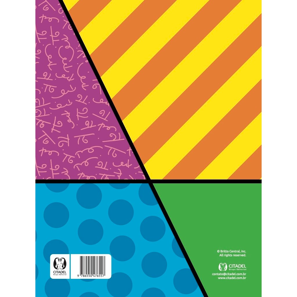 Detalhes do Colorindo com Romero Britto