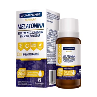 Melatonina Catarinense 20ml 0,21mg/gt Maracuja em Oferta na Shopee