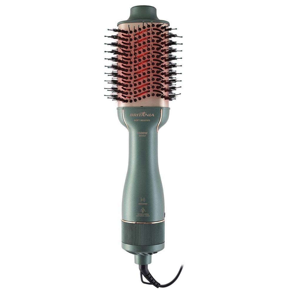 Escova Secadora Britânia Soft 4 Em 1 1300W BES13VD Bivolt em Oferta na Shopee