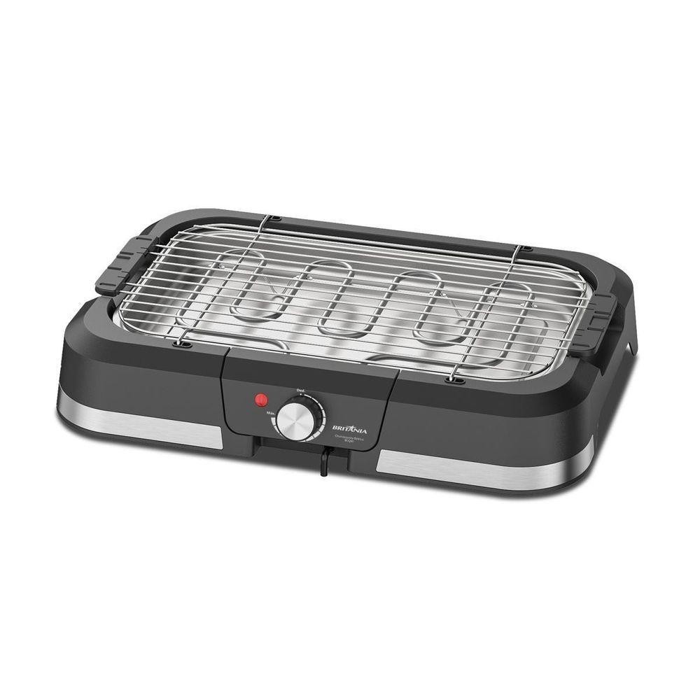 Churrasqueira Elétrica Britânia BCQ40 Menos Fumaça 110V
