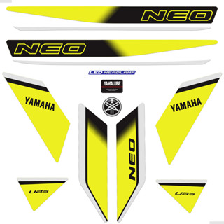 Adesivos Para Moto Yamaha Neo 125 UBS 2023/2024 + Emblema em Oferta na Shopee