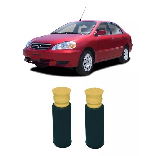 Kit Batente e Coifa Amortecedor Traseiro Toyota Corolla 2002 a 2008 Filder 2005 a 2008