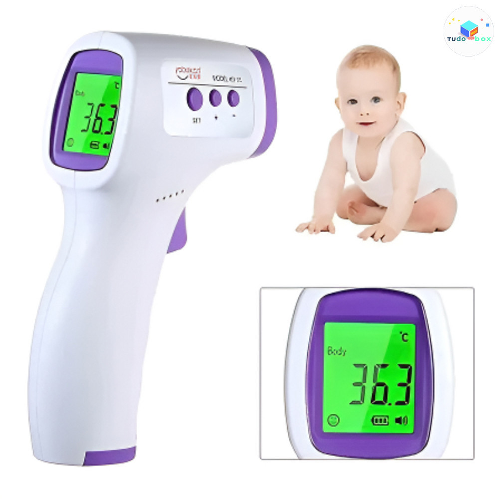 Medição De Temperatura Corporal Do Bebê Portátil Digital Segunda Arma Termômetro Infravermelho
