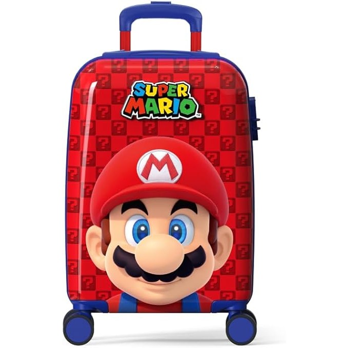 MALA INFANTIL P 360 SUPER MARIO - AZUL