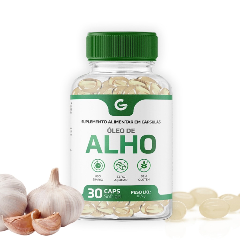 Óleo de Alho - Solftgel 30cáps Genature em Oferta na Shopee