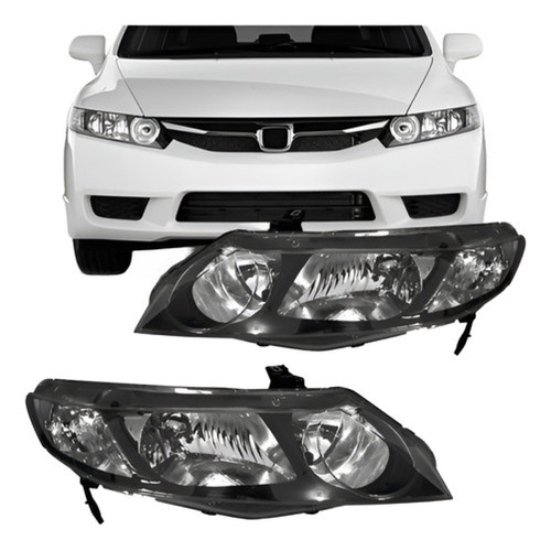 Par Farol Civic 2007 2008 2009 2010 2011