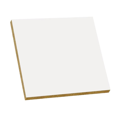 KIT 40 Placa Chapa MDF Branco/Cru 3mm  A7 10,5X7,5  cm