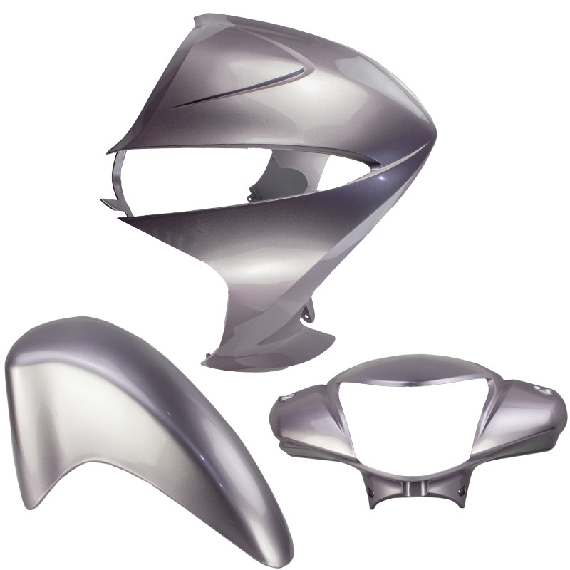 Kit Carenagem Frontal Biz 2011 Rosa Agata