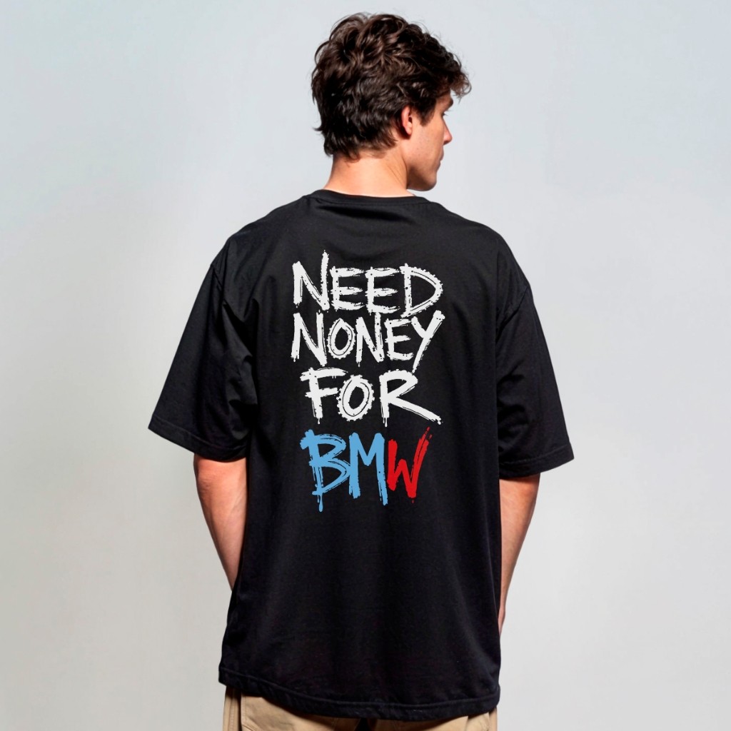 Camiseta Oversized Street Need Monet For BMW Urbano REF 3033 Home Custom