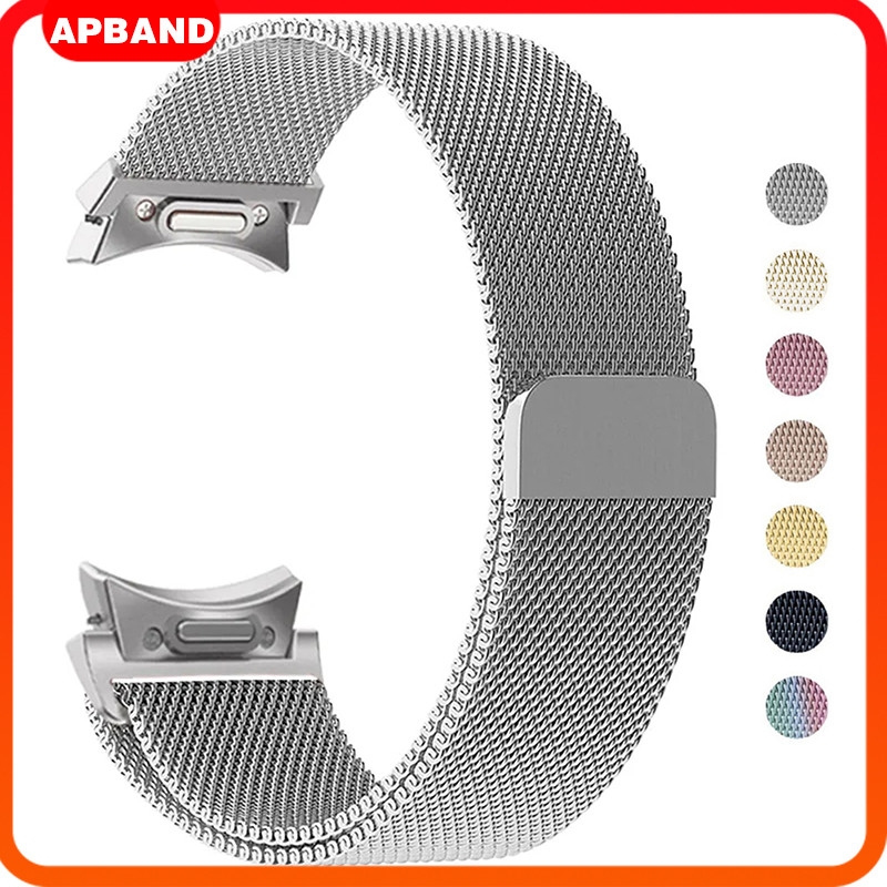 Pulseira De Milanese Aço Para Relógio Smartwatch Samsung Galaxy Watch 7 FE 6 5 4 40mm 44mm 45mm 42mm 46mm 43mm 47mm em Oferta na Shopee