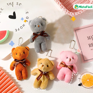 Kit de 12 Chaveiros Brinquedo Urso Xadrez Animado: Presente de Natal em Oferta na Shopee