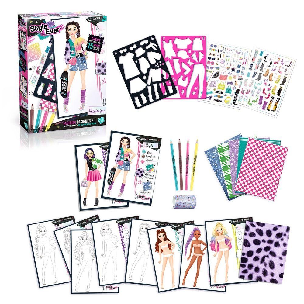 Fashion Designer Kit Fashionista - Fun Divirta-se em Oferta na Shopee