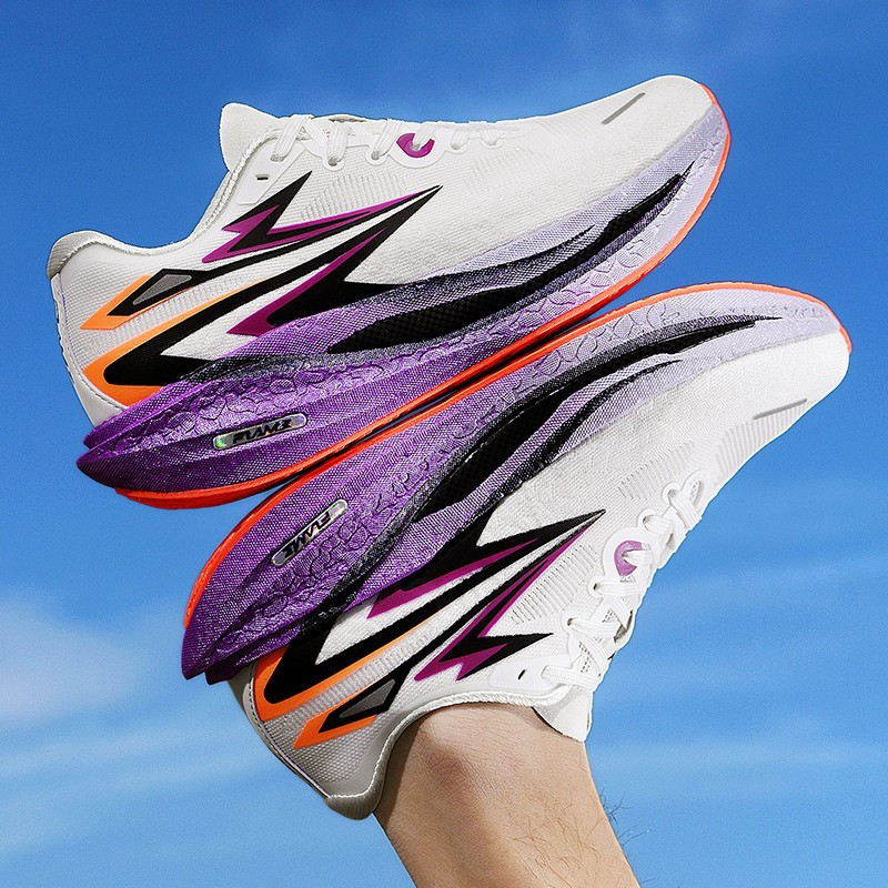 Placa De Carbono Tênis De Corrida Feminino Masculino Esportivos Amortecimento Explosivo Sapatos Atléticos em Oferta na Shopee