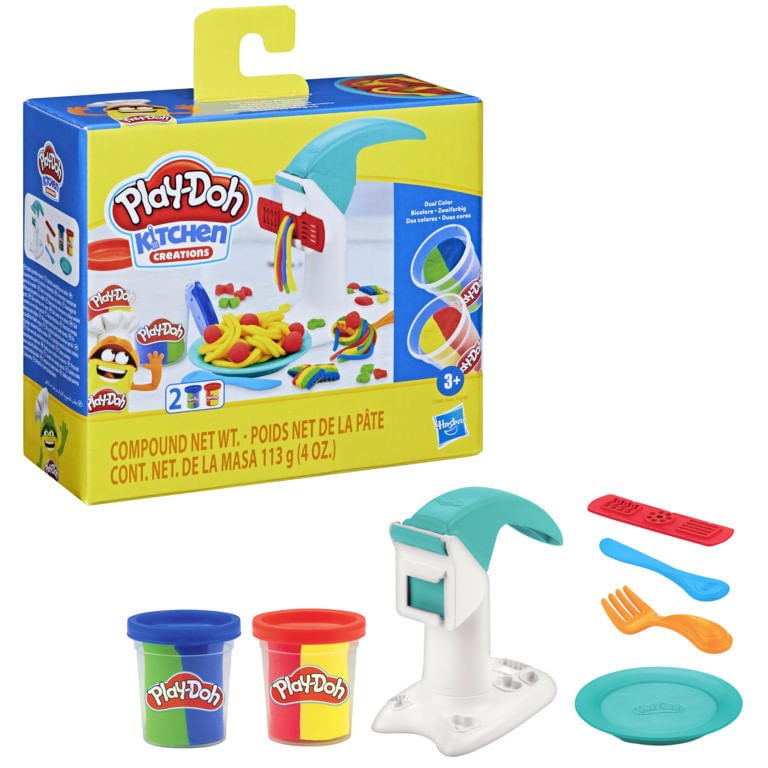 Massa de Modelar - Macarrão Mágico - Play-Doh - Hasbro - Mom & Baby