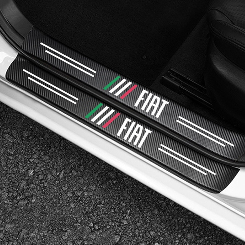 Protetor Fibra Carbono FIAT Argo Mobi Toro Fastback Pulse Cronos 500 Titano Palio Ideia Punto