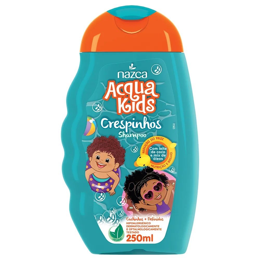 Shampoo Acqua Kids Crespinhos 250ml - Mom & Baby