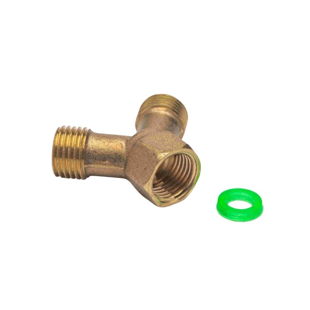Niple Bombeador / Conector Y Pulverizador Branco BPC25
