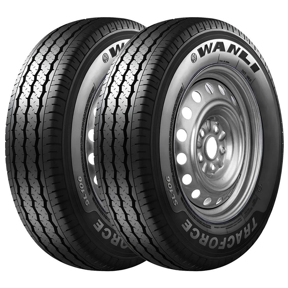Pneu Wanli SL106 215/65 R16C 109/107T Aro 16 8 Lonas Kit2 em Oferta na Shopee