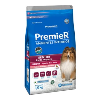 Ração Premier Ambientes Internos Cães Idosos Raças Pequenas Frango E Salmão 1Kg em Oferta na Shopee