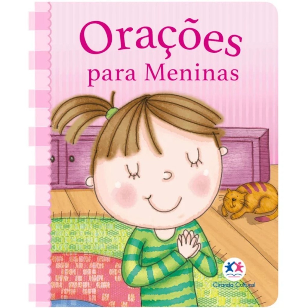 Livro Almofadado pequeno Orações para Meninas