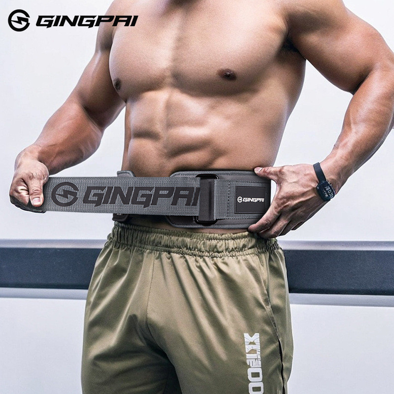 Cinto Powerlifting Suporte Lombar Unissex Preto com Acessórios de Academia e Musculação