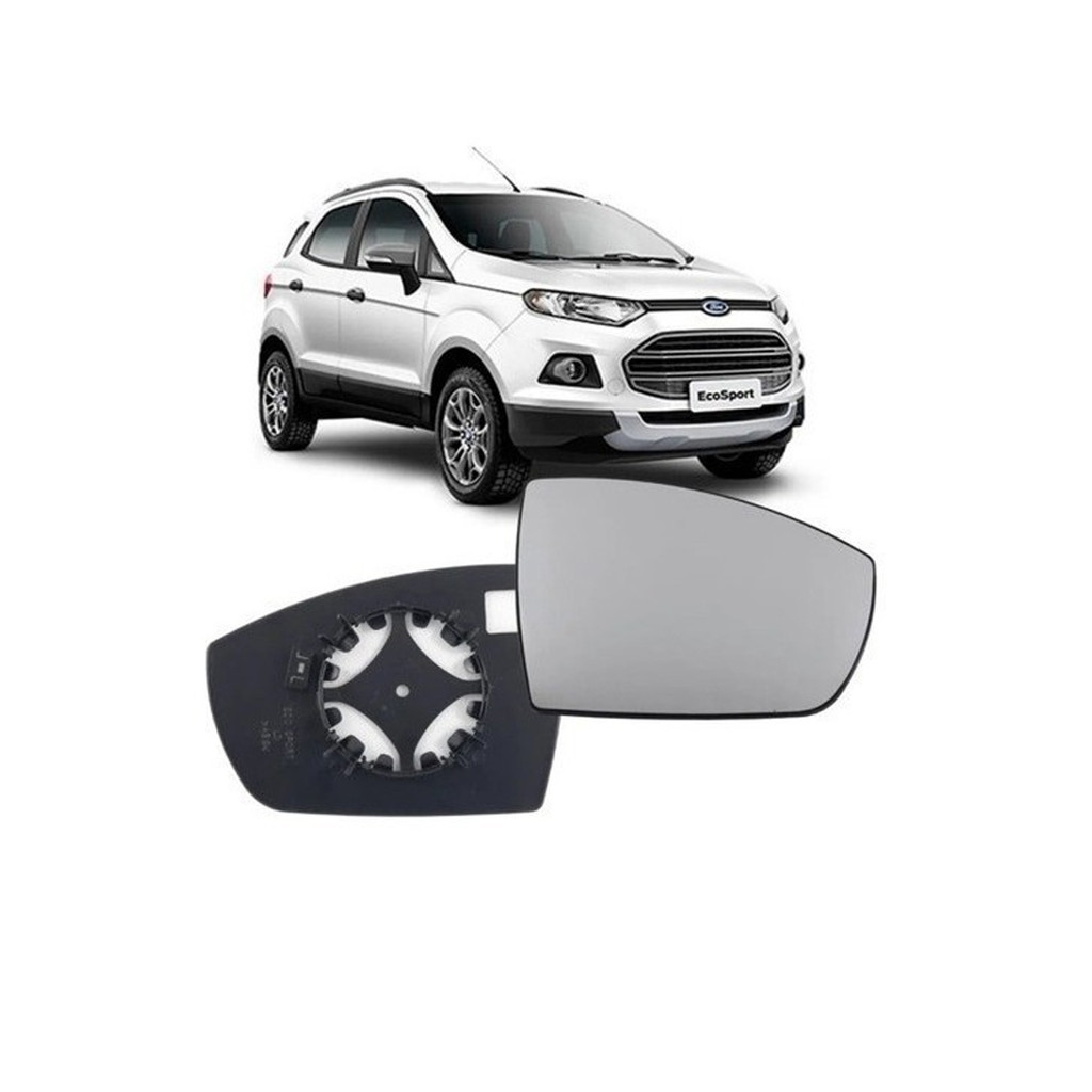Lente Base Retrovisor Ecosport 2013 2014 2015 2016 Esquerdo