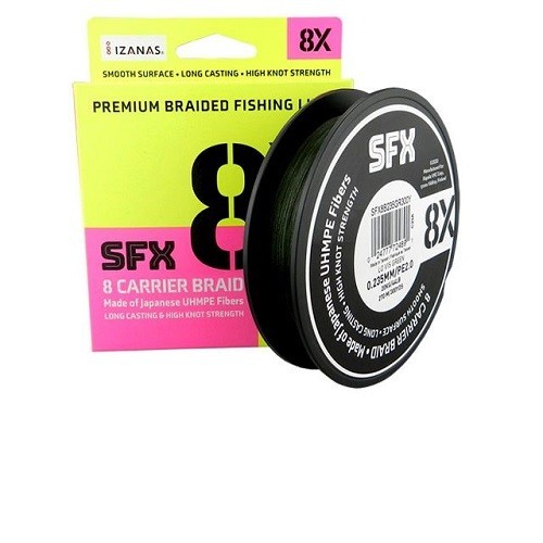 LINHA MULTIFILAMENTO SUFIX SFX 8X- 270m VERDE