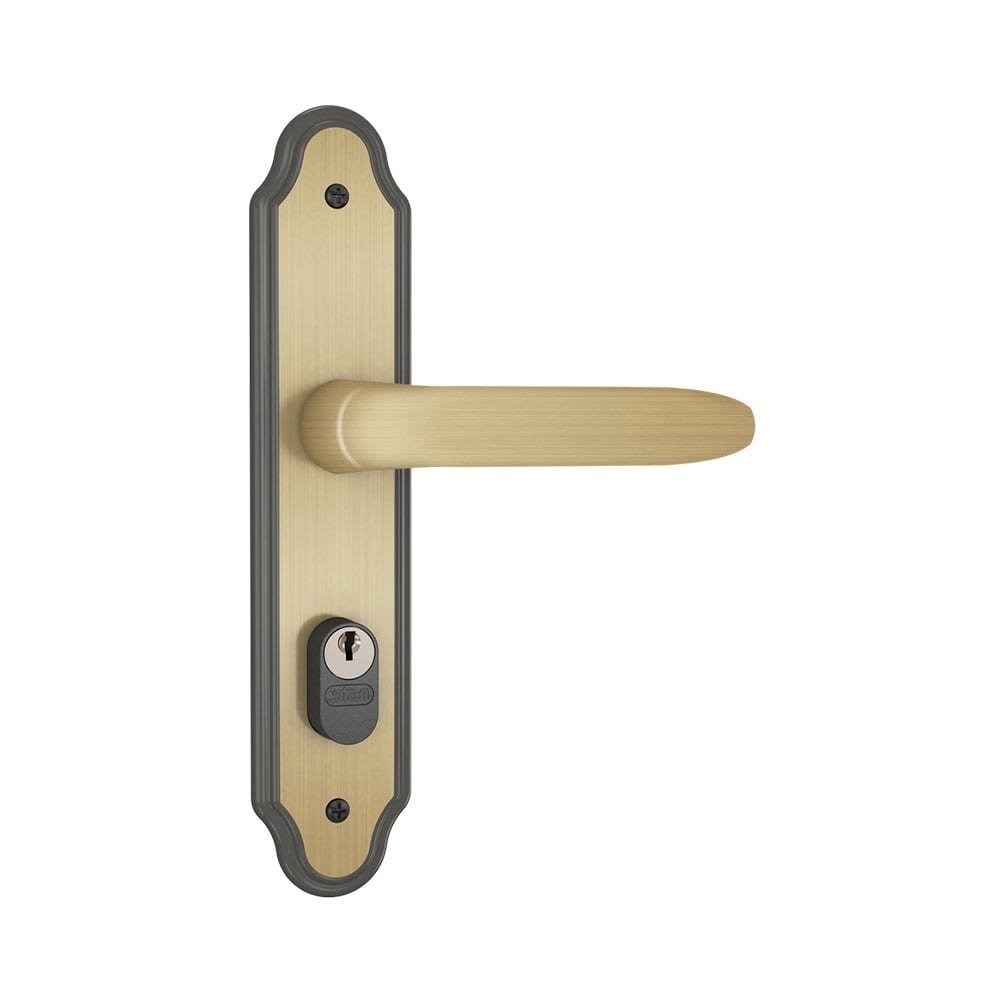 Fechadura Externa 803/11 Alavanca Oxidado - Stam em Oferta na Shopee