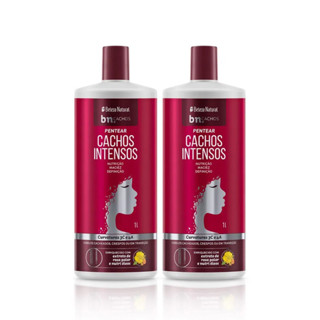 Kit Beleza Natural 2x Creme de Pentear Cachos Intensos 1l bn.Cachos em Oferta na Shopee