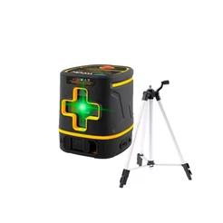 Nivel A Laser Vonder Nlr020 Verde Vonder + Tripe Profissional Rosca 5/8" E 1/4" Mtx