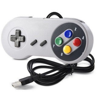 Controle Joystick Super Nintendo Snes Usb Jogos Emulador Pc gamer qualidade