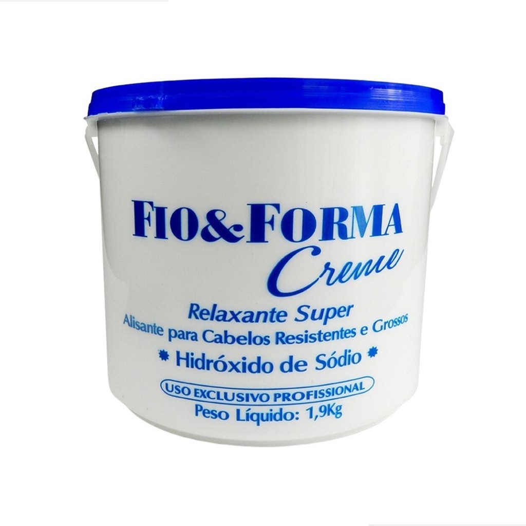 Lizan Fio e Forma Relaxante 1900g Cabelos Lisos e Sedosos