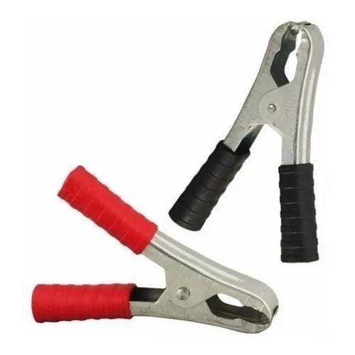 Kit 02 Garra Jacaré 11cm 100a P/ Cabo de Força e Bateria