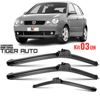 Kit/Par Palheta Limpador Parabrisa 21'' 18'' 13'' Polo Hatch 2001 2002 á 2007 em Oferta na Shopee
