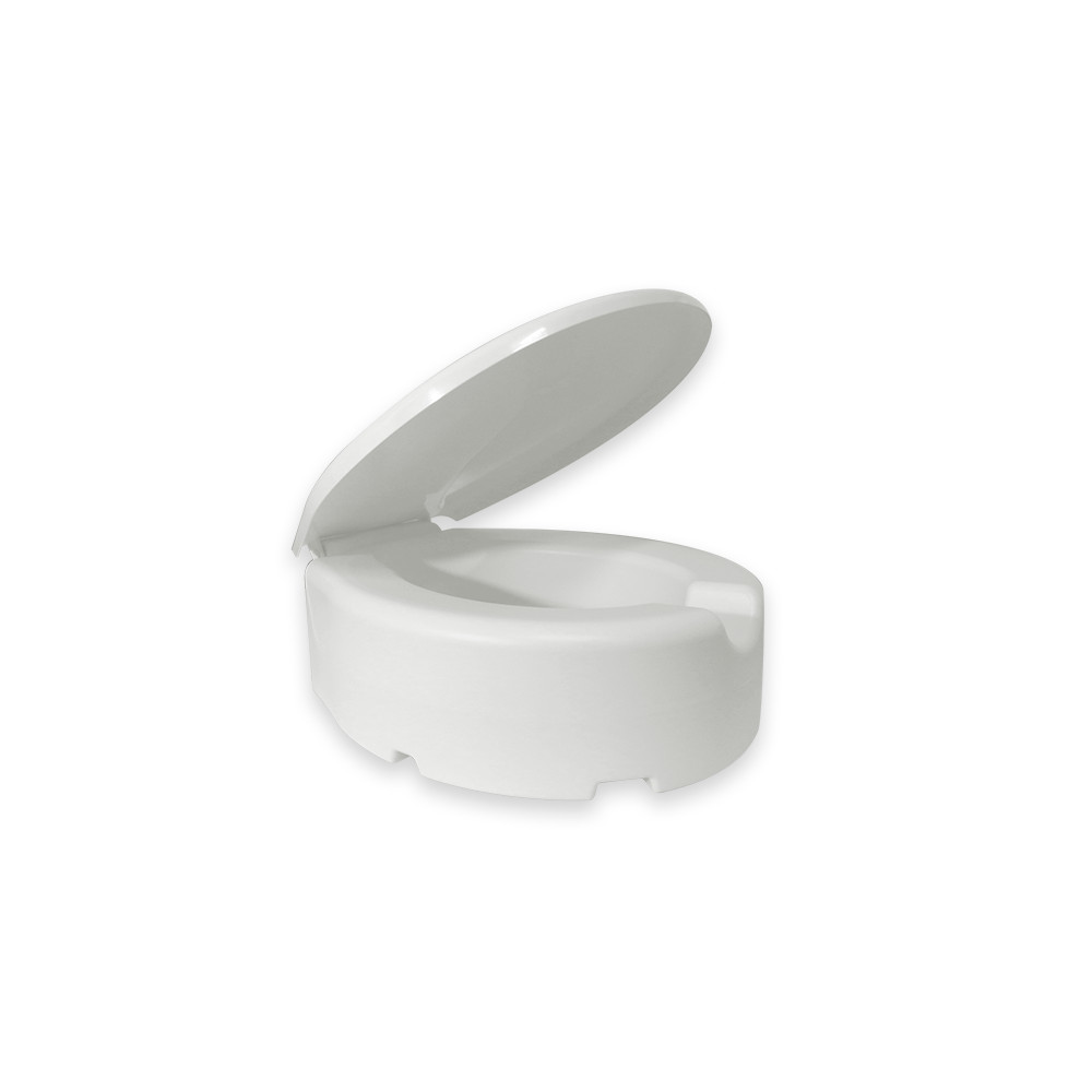 Assento Sanitário Elevado 13Cm 120kg Com Tampa 3336 Cipla