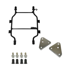 Suporte Farol Painel Aranha Par Orelhas Cromada Parafusos Ilhos CBX Twister 250 2001 2002 2003 2004 2005 2006 2007 2008