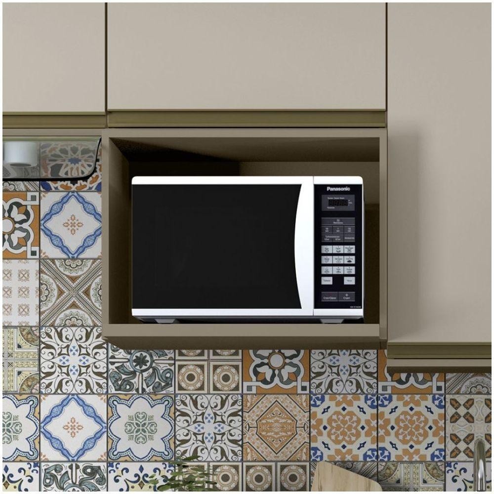 Armário Aéreo Micro-ondas 60cm évelin Henn Duna - Home & Living