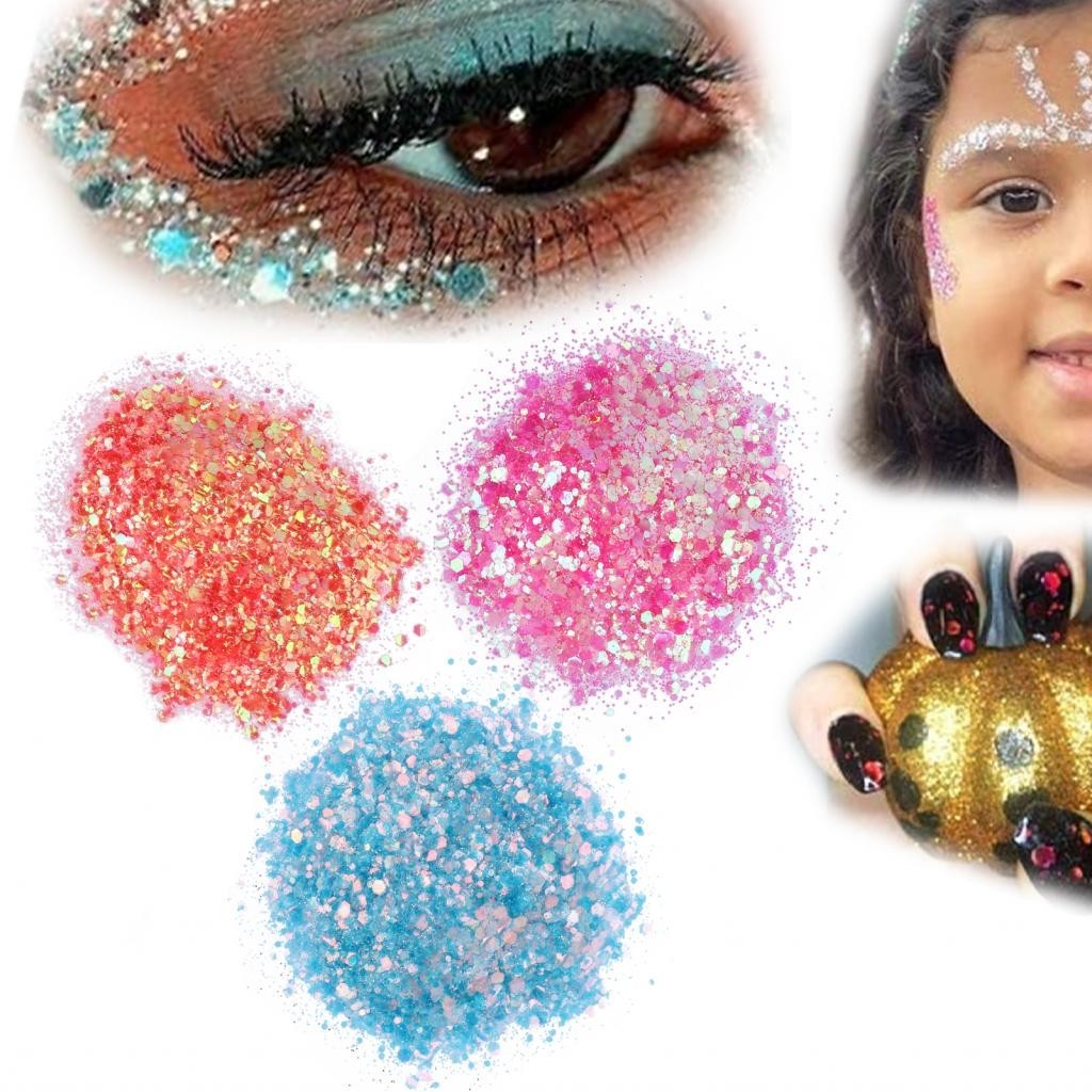 Ytytytytt Nail Glitter Glitters Sequins Mixed Flakes Sparkling Shiny Art Decoration for Manicure 50g