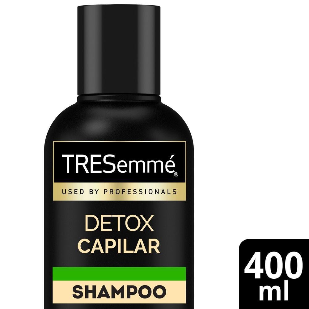 Shampoo TRESemmé Detox Capilar 400ml em Oferta na Shopee