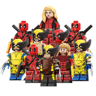 Filme Quente Super Heróis Lady Deadpool & Wolverine Wade Wilson Figura Brinquedos Para Crianças em Oferta na Shopee