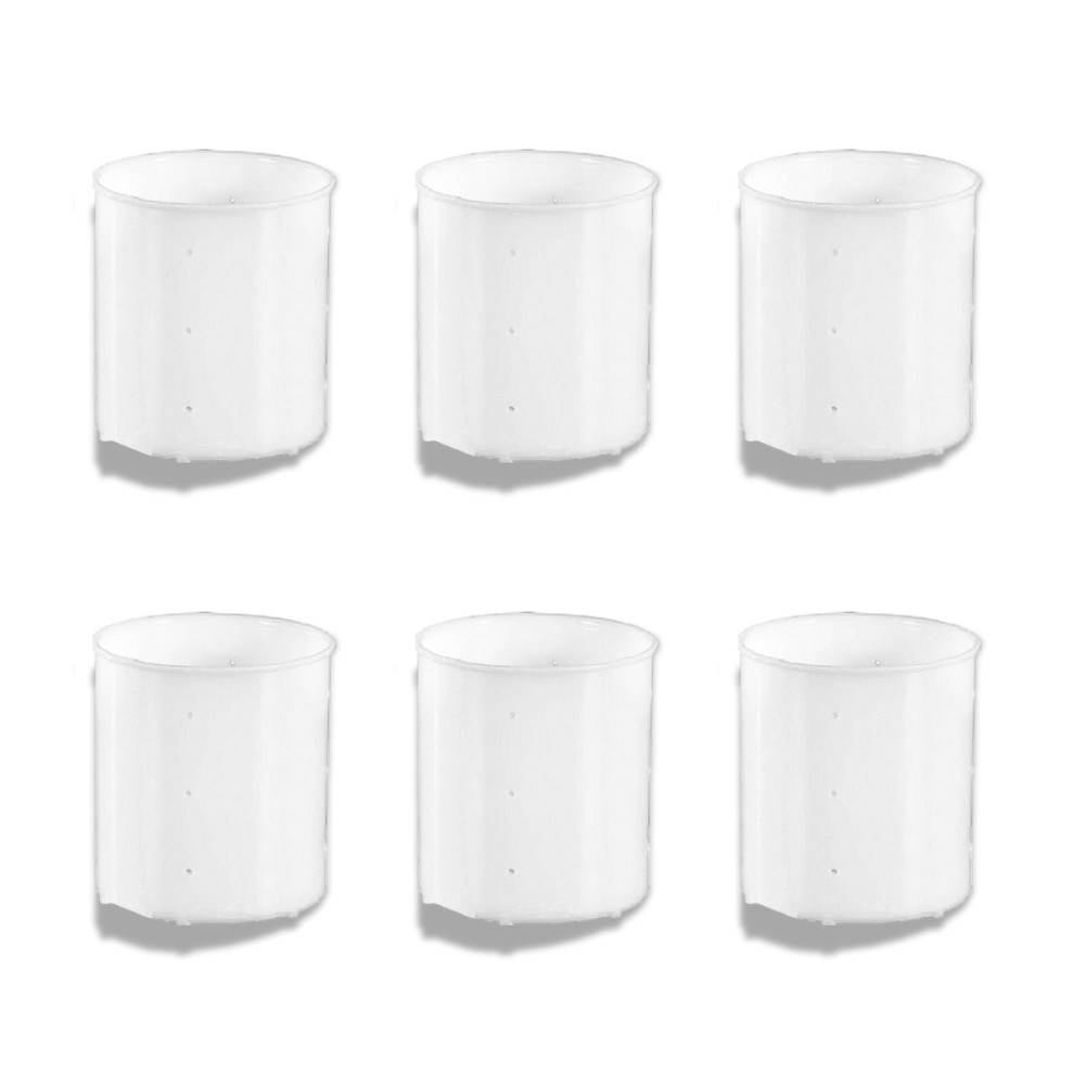 KIT 6 FORMAS PARA QUEIJO MINAS FRESCAL E RICOTA 500GR