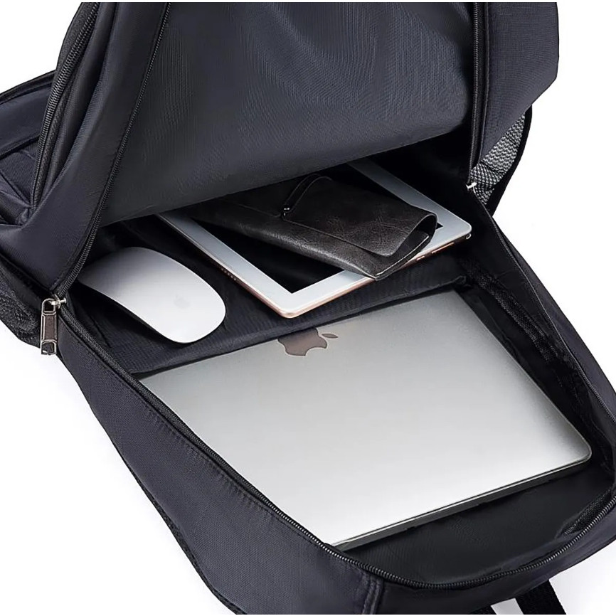 Mochila Executiva Masculina Preta Com Rodinha Reforçada Modelo Leão