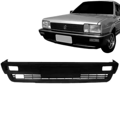 Parachoque Dianteiro Santana Gls 85 86 87 88 89 90 Texturizado Com Furo