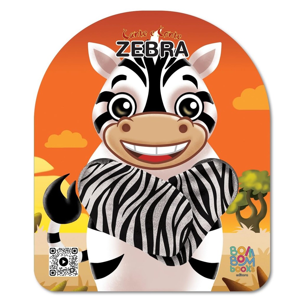 Cante e Conte: Zebra - Editora Bom Bom Books