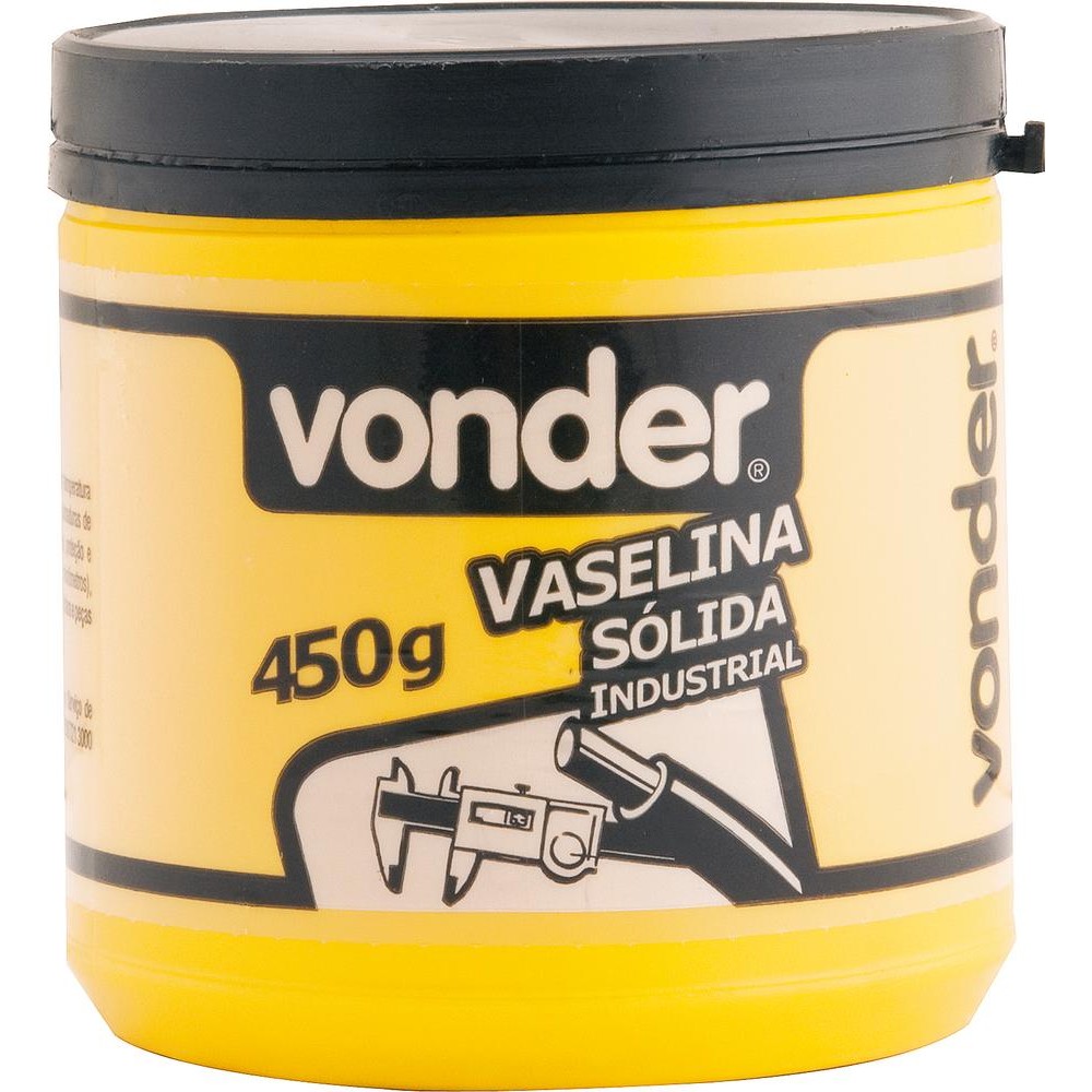 Vaselina Solida Industrial 450g Vonder - Home & Living