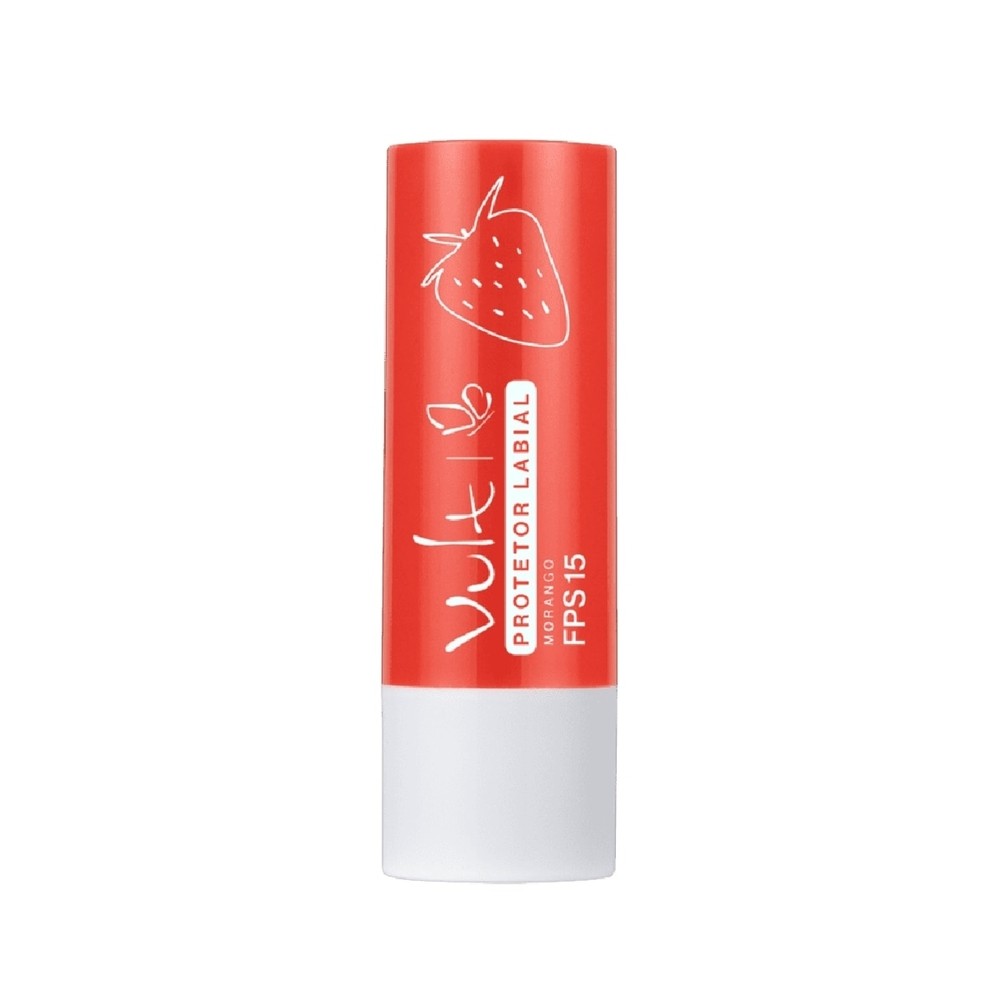 Protetor Labial Vult Morango 3,5g em Oferta na Shopee