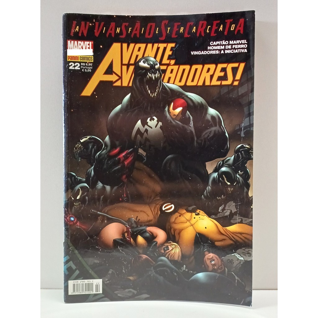 Hq Avante Vingadores! Nº 22 - Invasão Secreta